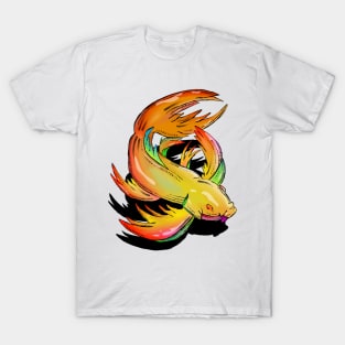 Koi Swimming T-Shirt